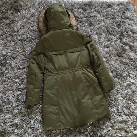 Tina K Parka Real Fur Hood Puffer size S - Picture 5 of 7
